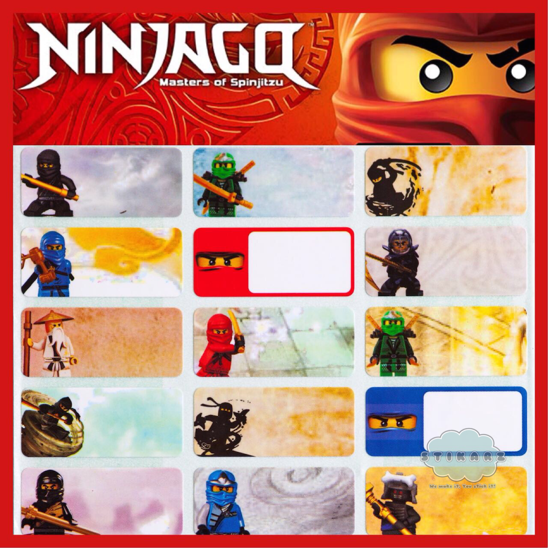NinjaGo Waterproof Sticker