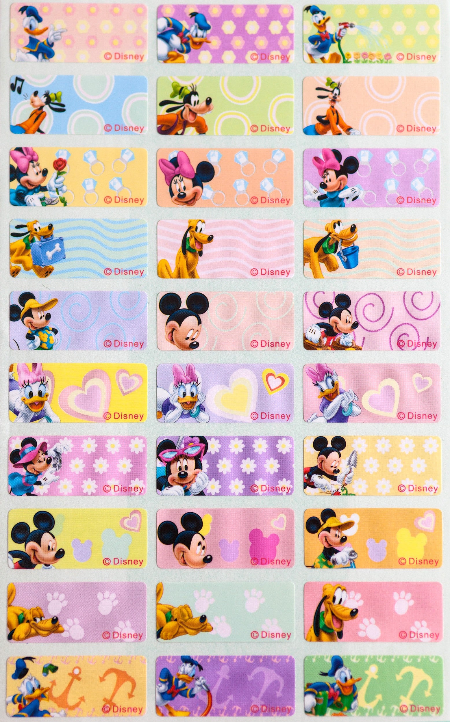 Mickey Mouse and Friends Waterproof Sticker