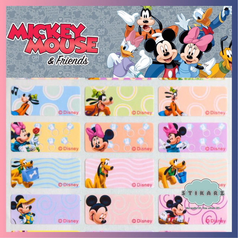 Mickey Mouse and Friends Waterproof Sticker