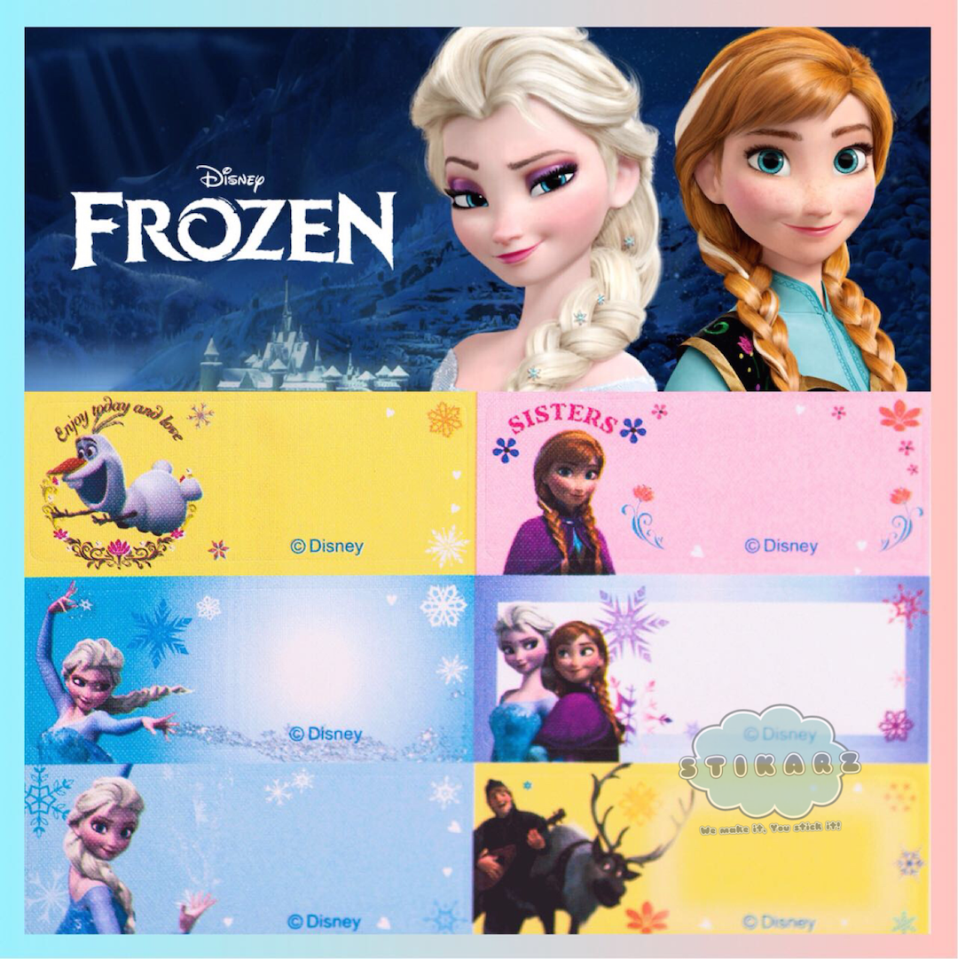 Frozen Iron-on Labels